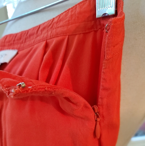 Ann Taylor LOFT Orange Maxi Skirt - Picture 8 of 10